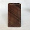 Minimalist Walnut Wood Pen Holder Large-capacity Table Organizer Pot Storage Pencil Box  Kitchen