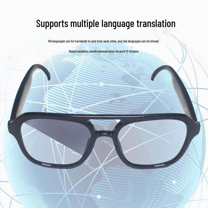 Smart Photochromic AI Glasses with Music & Call Features for Outdoor Cycling & Driving