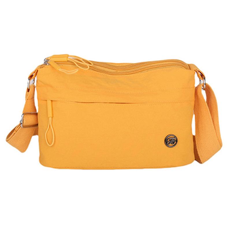 Multi-compartment Large-capacity Messenger Bag Shoulder Bag Women's Large-capacity Sports and Leisure Trend Anti-splashing Simple Messenger Bag