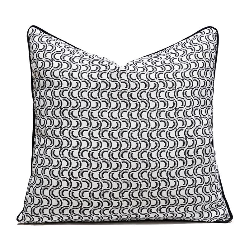 

Современная скандинавская минималистичная декоративная подушка для дивана, гостиной, спинки кровати и поясничной поддержки, наволочка 45x45 cm (Without Insert)