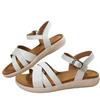 New Women Shoes Large Size Flat Bottom Cross Sandals for Women Fashion Casual Shoes for Women Sandalias De Mujer