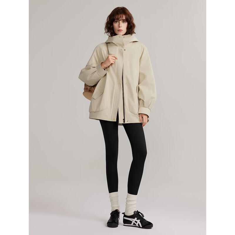 ELLE Women's Workwear Hooded Down Parka
