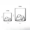 175/300ML Creative Glass Mountain Viewing Cup Mountain Teacup Japanese Cup Household High Beauty Water Mug