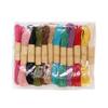 12pcs 10M Jute Twine Colorful Woven Rope For Diy Crafts Home Wedding Decoration Knitting Cord Craft Supply Gift Ring