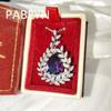 925 Sterling Silver Purple Zircon Pendant Necklace Birthday Party Anniversary Gift