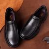 Mocassins Confortables pour Homme Mode Slip-on Chaussure de Conduite Antidérapante Chaussure d'Affaires Cuir Fait Main Chaussures Décontractées pour Homme Semelle Souple