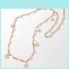 Girl Heart Pearl Waist Belt With Hook Closure For Kawaii Princess Dress Accessories