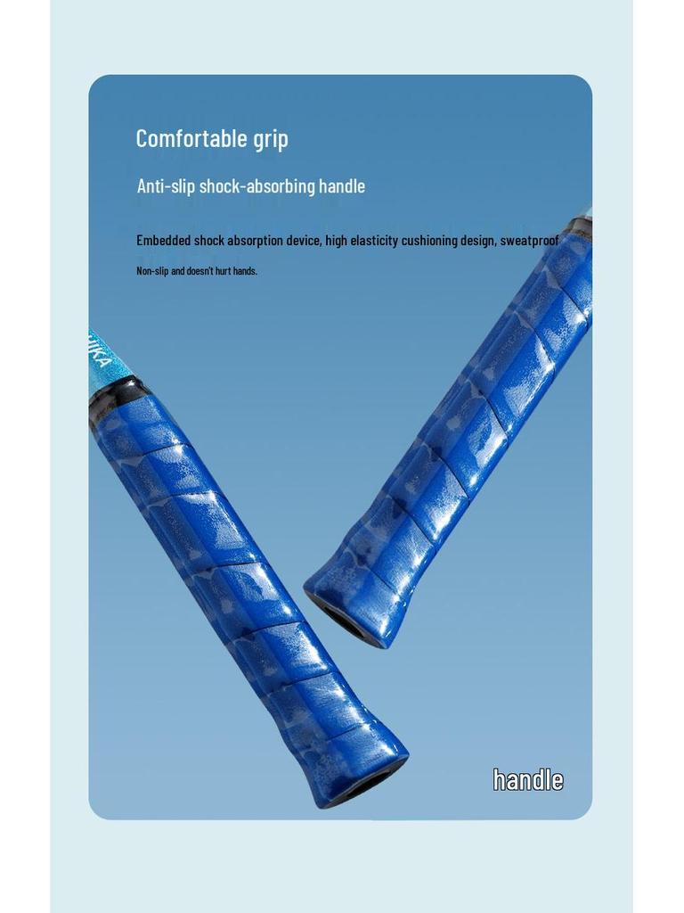 Boshika Beginner Badminton Racket Set for Children & Adults - Iron Alloy, Parent-Child Sports Essentials