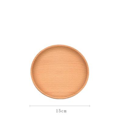Beechwood Round Serving Tray