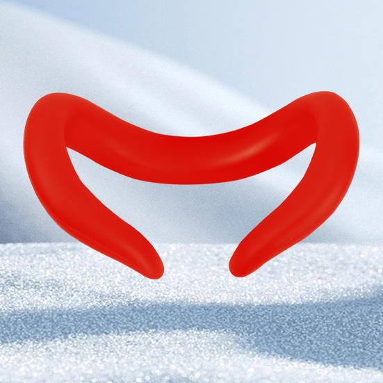 Fone de ouvido VR Silicone À prova de suor Lavável Almofada facial macia Previne vazamento de luz Realidade Virtual