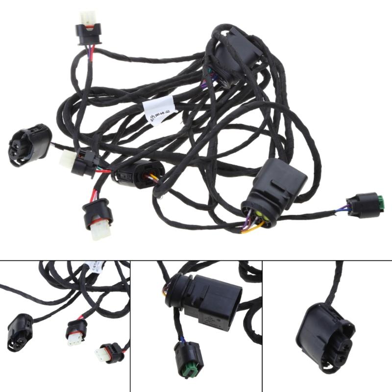 Compatible for F25 61129304728 Car Front Bumper Line Speed Parking Assist Sensor Tucked Wiring Harness Cable Accessories