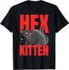 Hex Kitten! Evil Cat and Satanism Cats T-Shirt Gift Full Size S-4XL