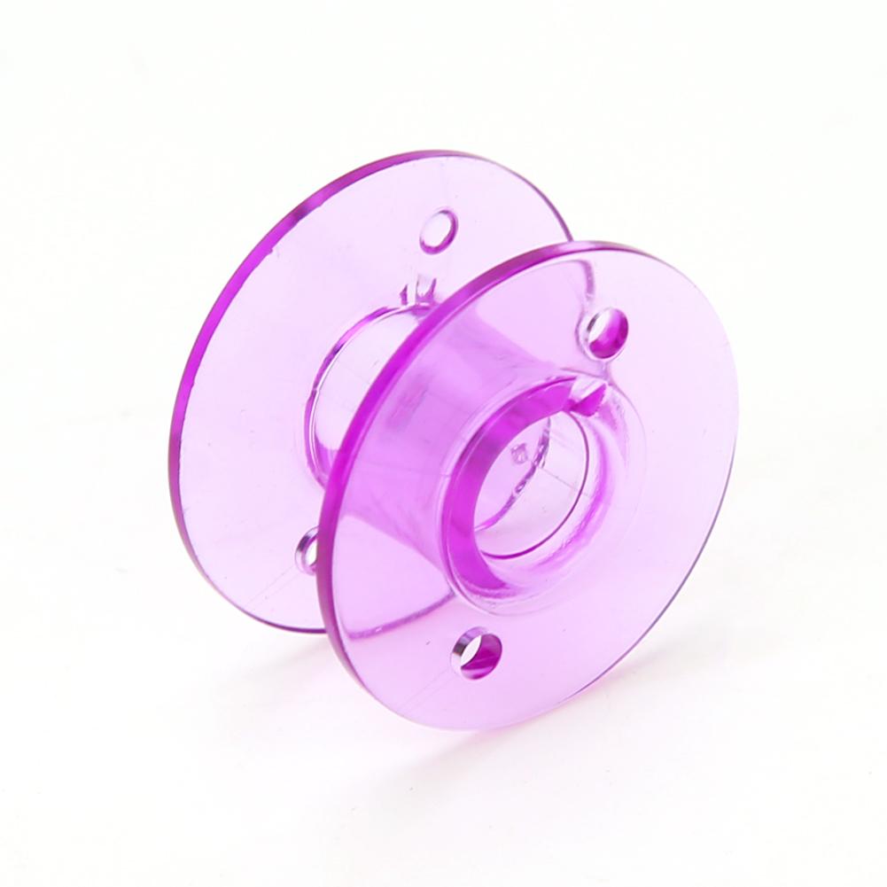 30pcs Empty Bobbins Spools Plastic Case Storage Box for Household Sewing Machine
