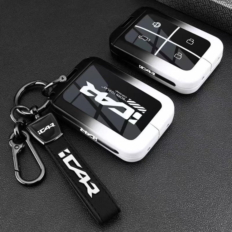 Chery iCAR V27 Key Case: NFC Card Car Buckle Shell for iCaur V27 New Energy Model