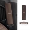 CSF1   Leather Car Seat Belt Cover Shoulder Protection Strap Pad For Mercedes Benz AMG W202 W212 W213 W220 W221 W222 C180 C200 C260