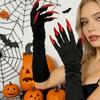 Fancy Props Halloween Cosplay Gloves Long Nails Ghost Claw Mittens  Cosplay Performance