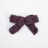 MERRYMOTIVE Fluffy Ribbon Hairpin (purple)