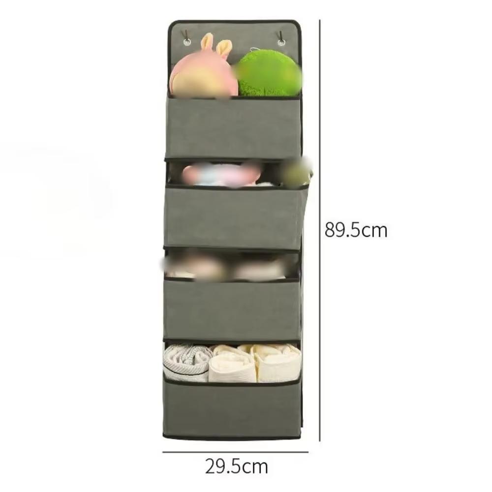1PC Space Saving Foldable Hanging Storage System Door Mounted Organizer for Shoes Toys Books Miscellaneous Items
