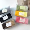 Colorful Seamless Elastic Hair Ties - No Damage Rubber Bands for Women (Whole Box)