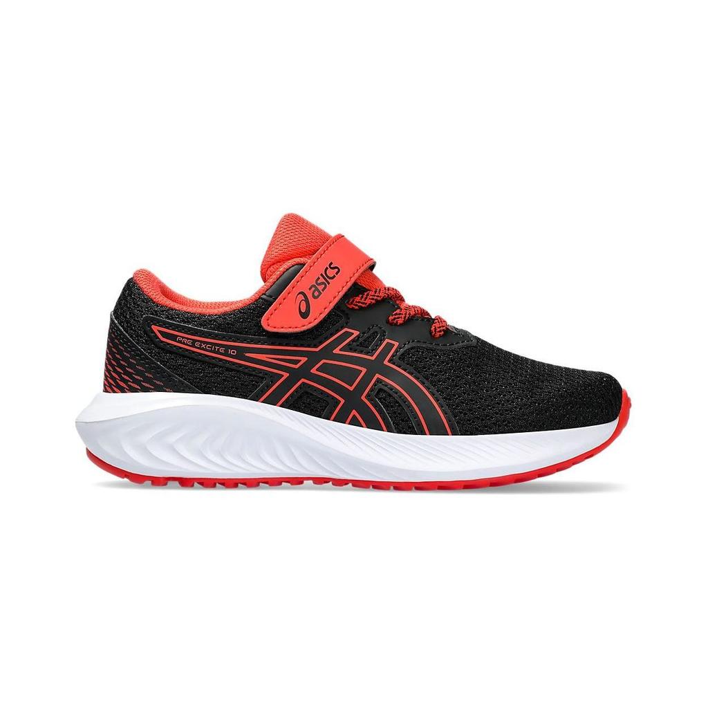Asics Pre Excite 10 PS Black True Red Kids Sneakers 1014A297-007
