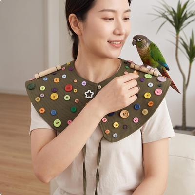 Bird Training Cape Shielding Parrot Shoulder Protector Soft