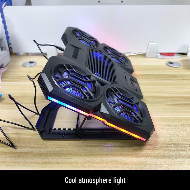 2025 Air-Cooled Gaming Laptop Cooler Stand for 15.6"-16" Computers