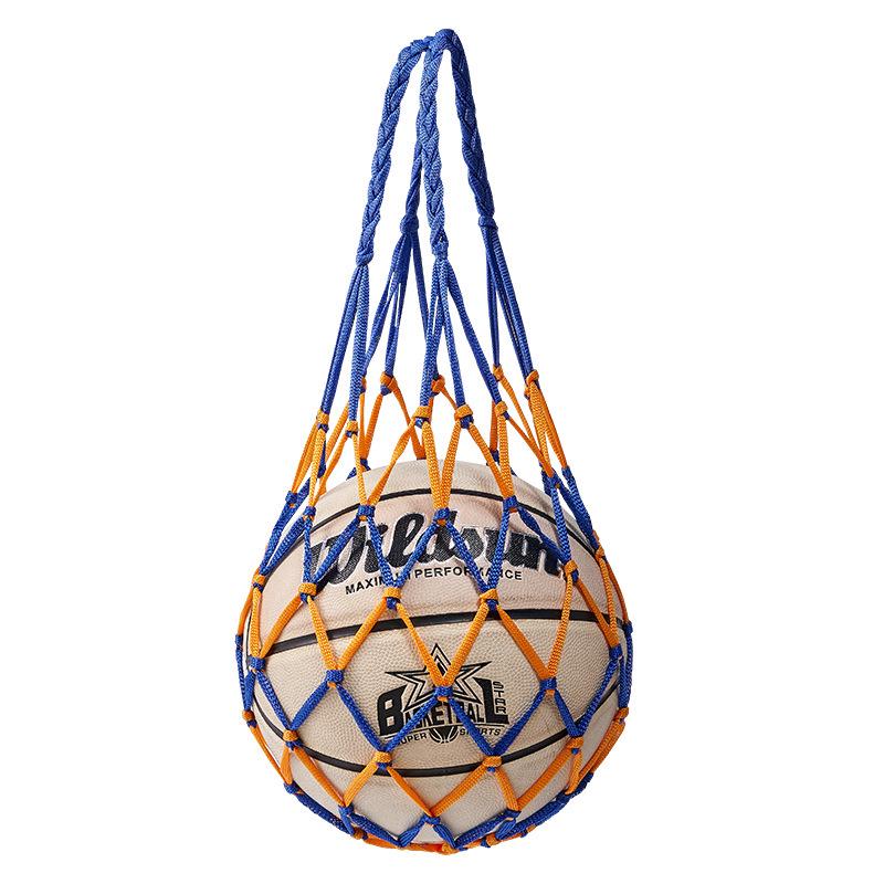 Thickened Mesh Sports Ball Bag – Large Capacity for Basketball, Football, Volleyball – Portable Storage for Kids & Students