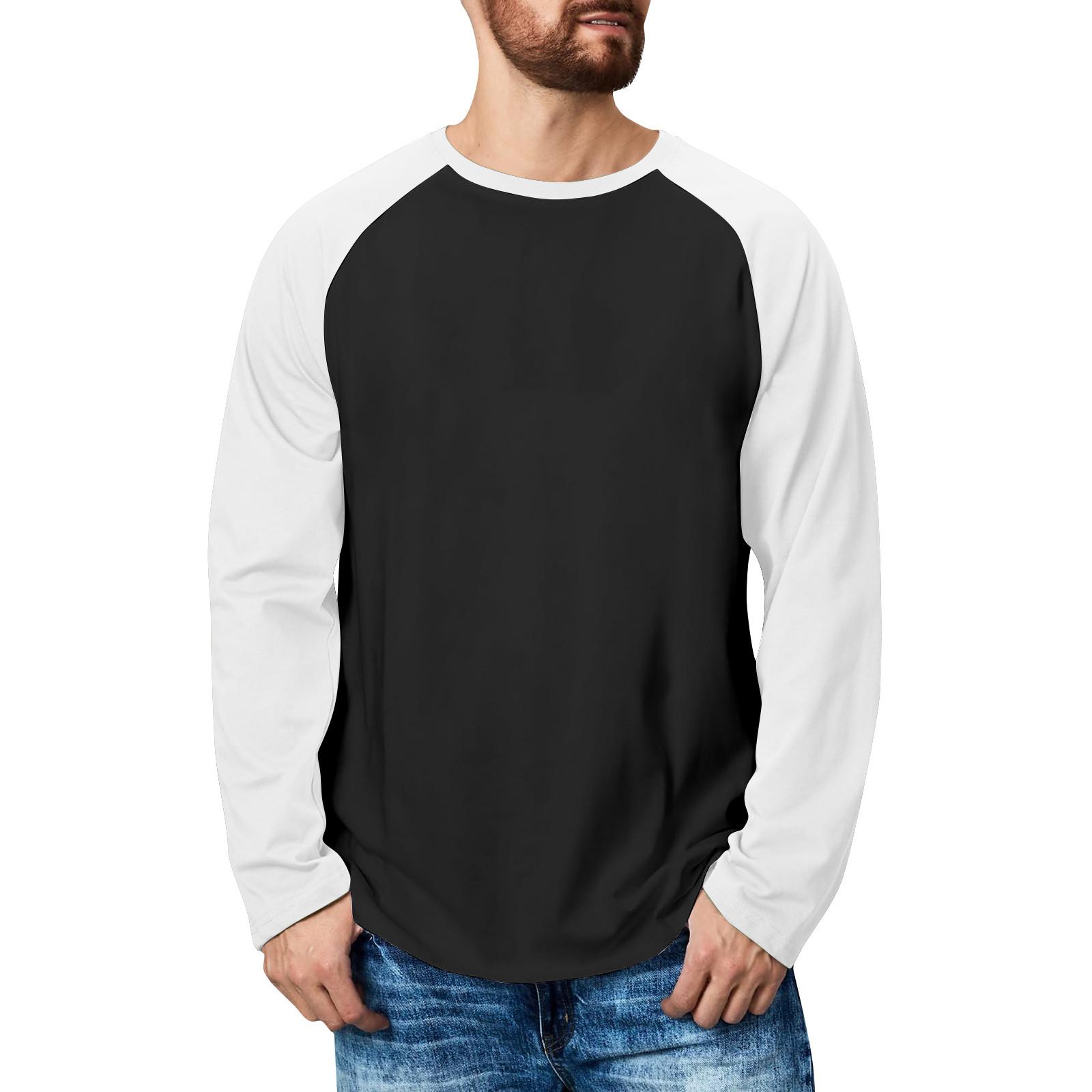 Весенне-осенняя мужская толстовка с воротником-стойкой на открытом воздухе повседневные свитера топы L чёрный 1974₽