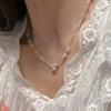 Elegant Crystal Necklace: Stylish, Versatile Design with a Light Luxury High-End Feel