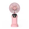 Factory  1200mAh Rechargeable USB Electric Portable Fan Customizable Handheld Folding Wearable Small Fan Hotel Use Low