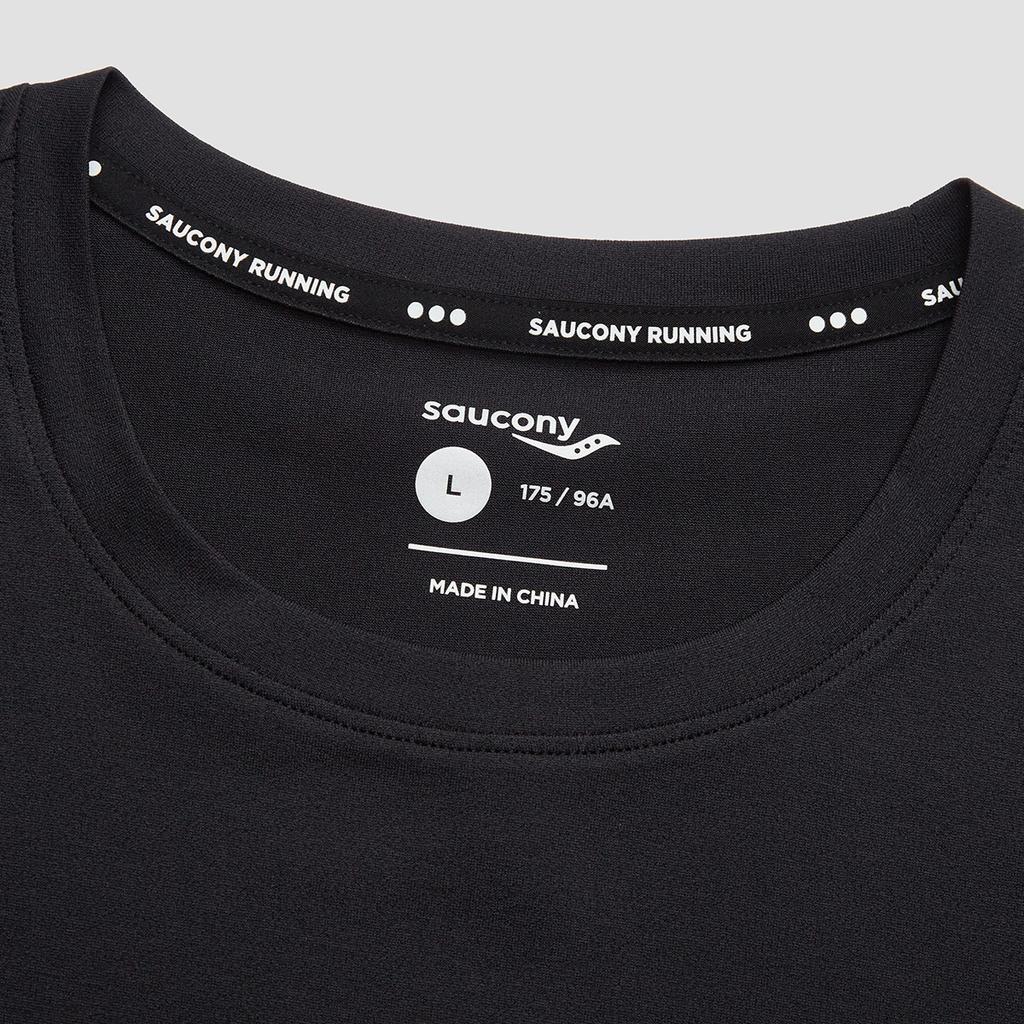 Saucony Round Neck Versatile Pullover Comfortable Short Sleeve T-Shirt Men tops SA2269ST41T-BK001