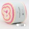 Cake Wool Segment Dyeing Gradual Change Baby Children'S Wool Cotton Thread Rainbow Thread Handwoven Shawl Scarf Sweater Special
