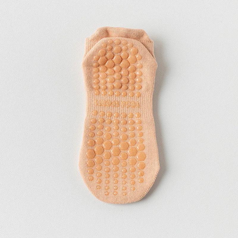 Breathable Cotton Low Cut Yoga Socks with Non-slip Design for Gym, Fitness, Dance, and Pilates In Multiple Colors