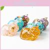 Cute Cat Resin Art Figurine With Crystals For Home Office Decor Gift For Kids