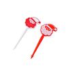 Japanese Christmas Cartoon Fruit Forks: Creative and Cute Skewers for Kids' Desserts (8 Pack)