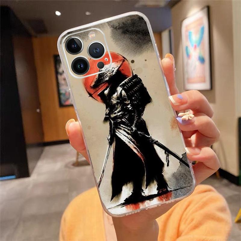 Phone Case For Iphone 17 Pro Max Air 16 15 14 13 Pro Max 15 16 Pro 15Plus Japan The Samurai Ninja