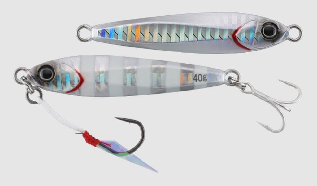 Jackall Metal Jig Big Backer 10 Grams Glow Stripe (5167)
