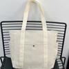 Large Capacity Canvas Tote Bag Casual Cloth Shoulder Bag All-match Mommy Handbag  Travel