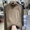 Women's Plus Size Fleece Lined Semi-High Collar Sweatshirt for Autumn/Winter