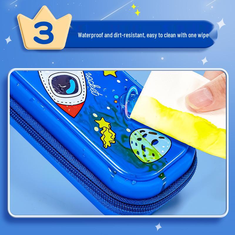 Capybara Pencil Case for Girls - Large Capacity Stationery Box for Primary School Students