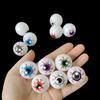 12Pcs Halloween Eyeballs Artificial Horror Scary Eye Balls Kids Trick Or Treat Prank Terror Props Halloween Decoration