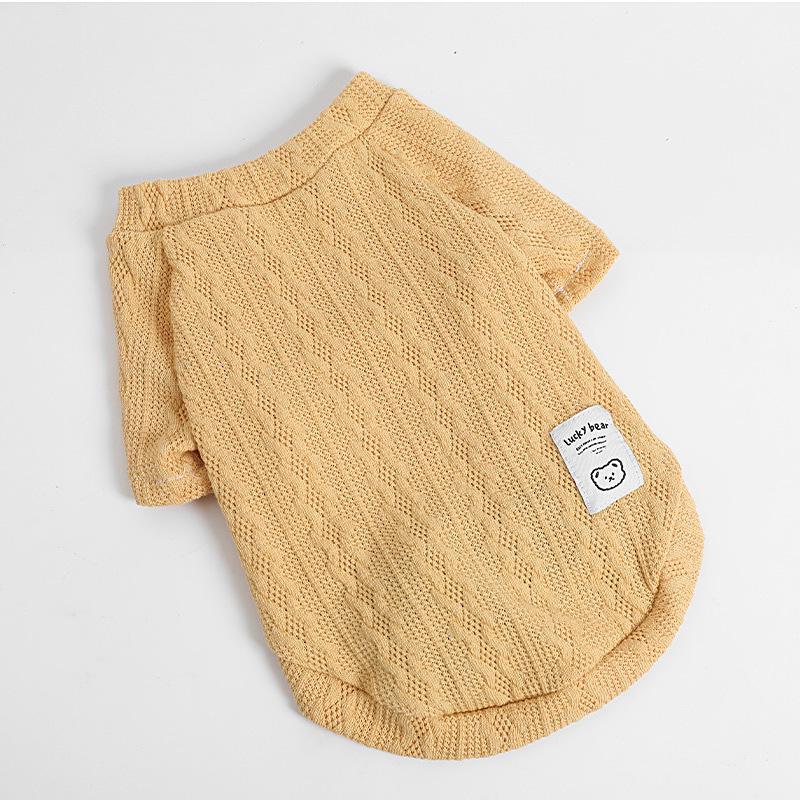 Pet Knit Sweater - Warm Autumn & Winter Layer for Bichon, Teddy Dogs