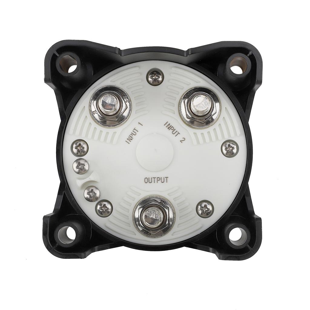 4 Position Isolator Disconnect Rotary Switch Luminous 32V 350A 2 Battery Disconnect Switches AFD for Marine Boat Truck RV