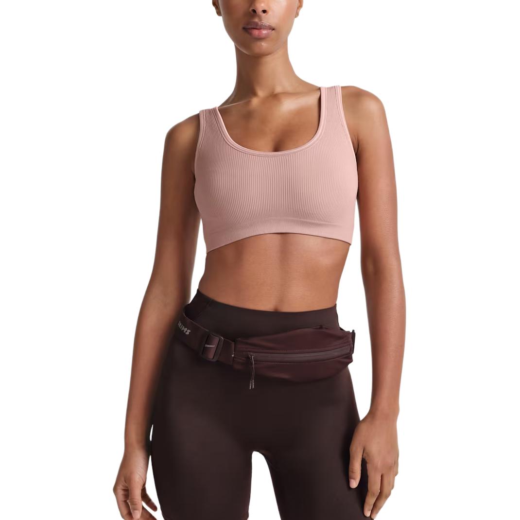 Nike × SKIMS Ribbed Seamless Lightweight Breathable Soft Sports Bra Women underwear BABRA9713W-HEC XS