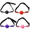 Silicone Soft Sex Toy Bdsm Bondage Plug Ball Open Mouth