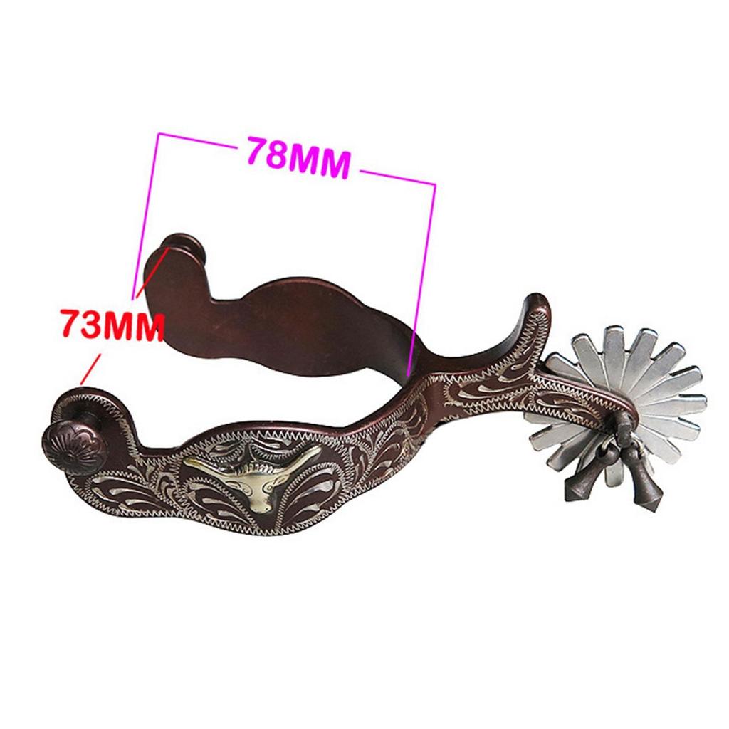 2x Rostfreie Westernpferde für Turniersportausrüstung