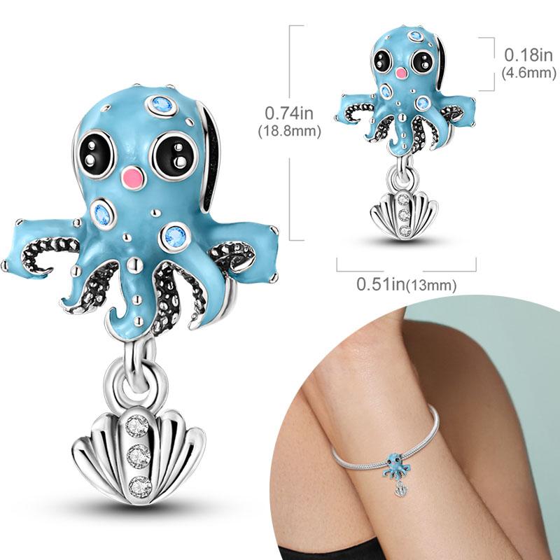 New 925 Silver Charm Bead Fit Original Bracelet Charms for Women Necklace DIY Jewelry Gift