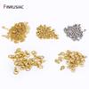 DIY Jewelry Making Accessories,14K Gold Plated Crimp End Beads,Lobster Clasp,Extender Tail Chains Wholesale
