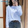 Jeanswest Women's Butterfly Print Loose Fit Long Sleeve T-Shirt