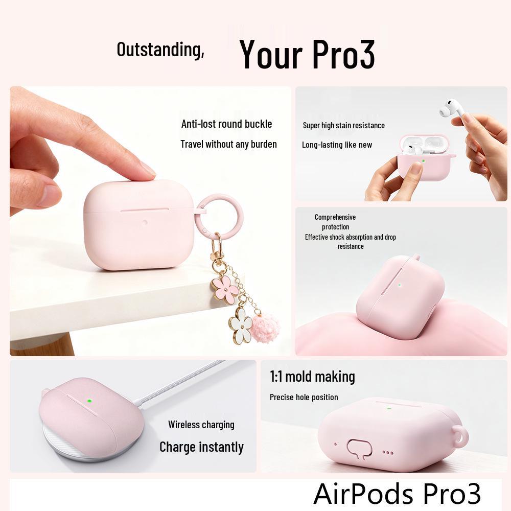 AirPods Pro 2 Protective Case: Apple Earphone Bluetooth Cover